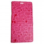 Nokia 6 mobilcover med mønster pink